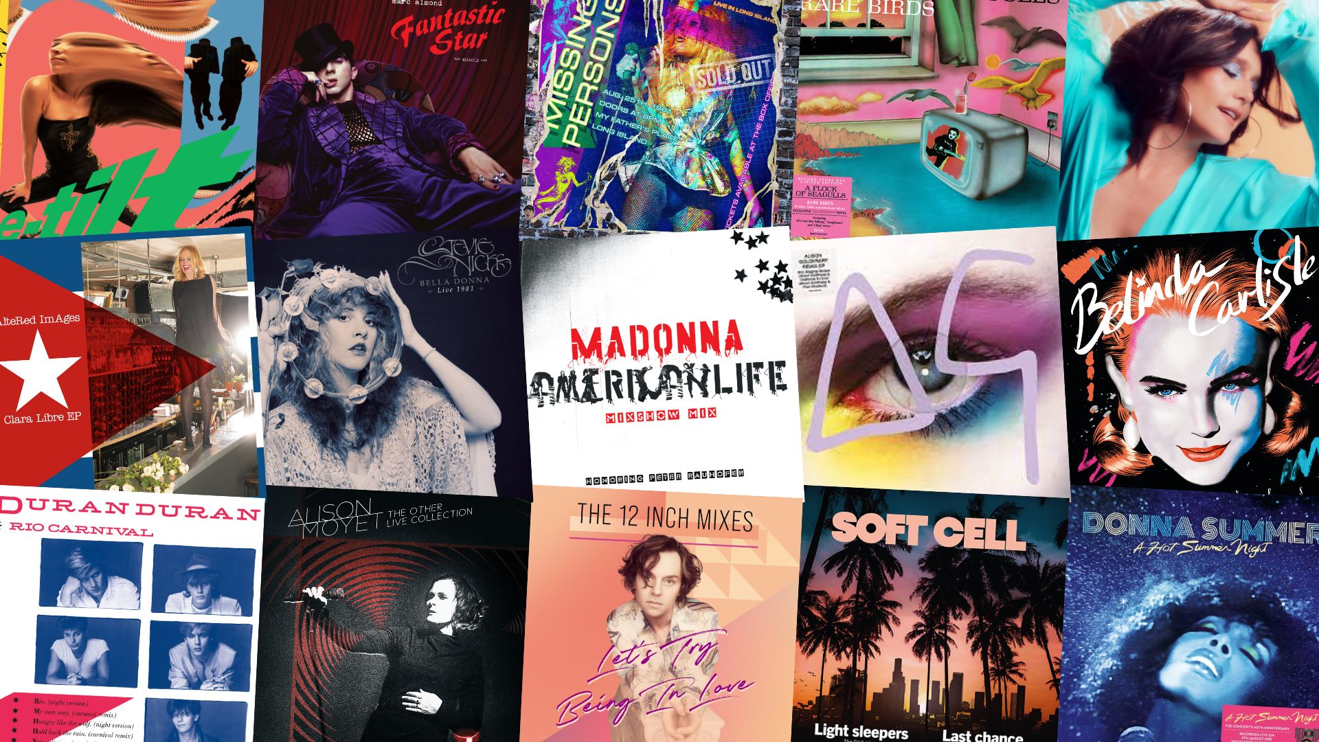 Madonna - The Clear Vinyl Editions Bundle