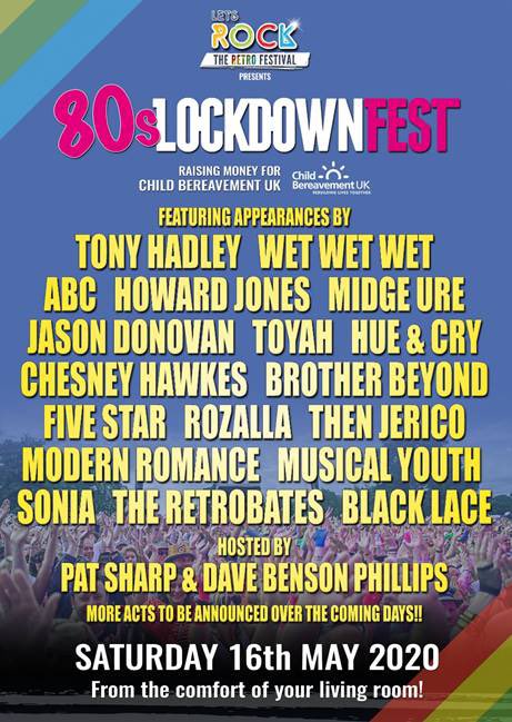 80s Lockdown Fest Poster
