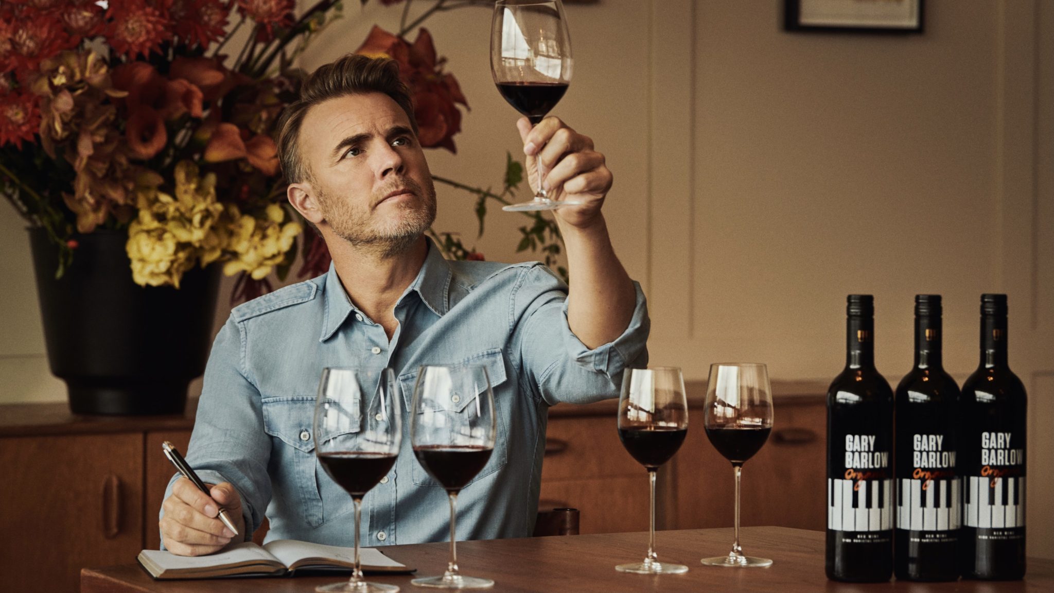 Gary Barlow launches organic wine company RETROPOP