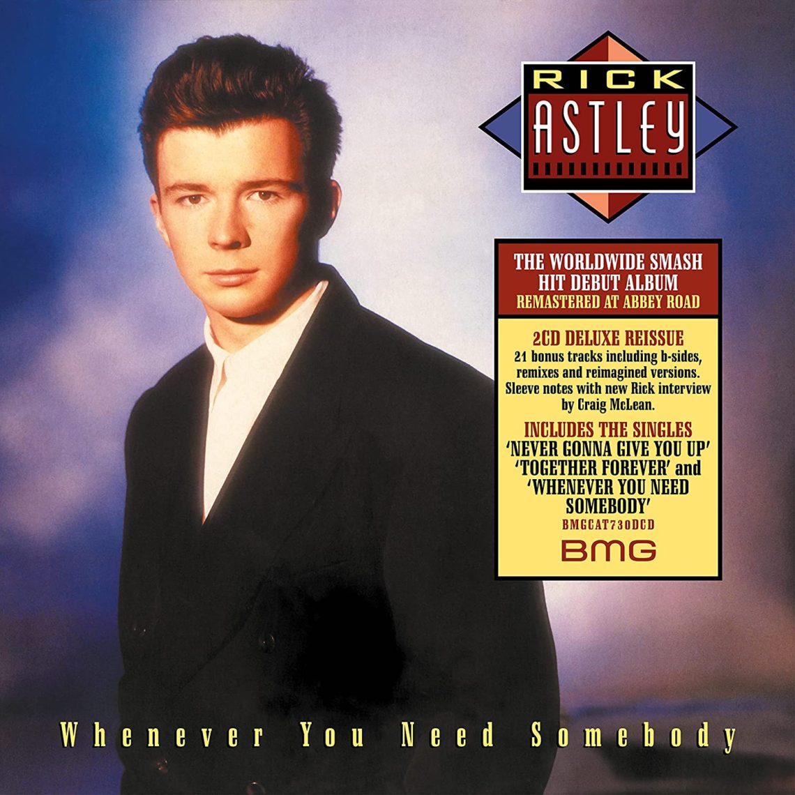 Rick Astley - Whenever You Need Somebody (35th Anniversary Edition ...