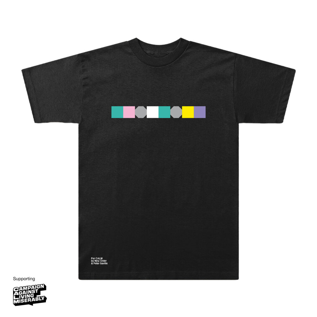 New Order collaborate with CALM on ‘Blue Monday’ T-shirt - RETROPOP